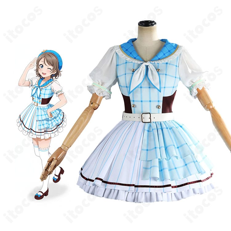 ラブライブ！サンシャイン!! Aqours 15周年記念衣装の全身コーデとITOCOSコスプレ衣装セットの概要