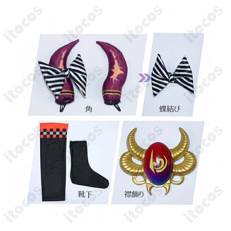 ホロライブ 桐生ココ 四代目会長コスプレ｜高再現で動きやすくイベント撮影に最適 - 5枚目の画像