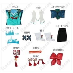 オーバーウォッチ2 キリコ「イナリの神」高再現コスプレ衣装｜和風で動きやすく小物完備 - 6枚目の画像（サムネイル）