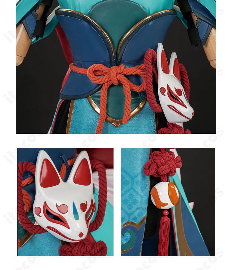 コルセットベルトの装飾と留め具ディテール。質感とステッチ