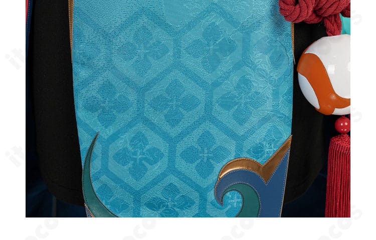 生地の文様ディテール。和柄プリントの発色とテクスチャ