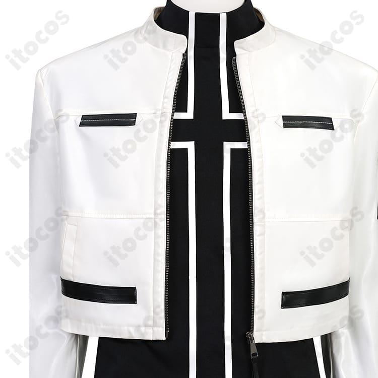 KOF'99 草薙京 コスプレ衣装。ハリ感ジャケットでクールに決まる、イベント・撮影会対応 - 5枚目の画像