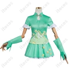 メダリスト 結束いのり 競技ドレス コスプレ衣装。軽やか高再現で撮影に最適 - 1枚目の画像（サムネイル）