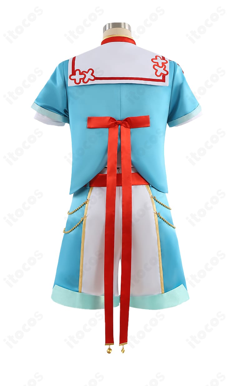 Ra*bits「RaRaRa＊Station」衣装の背面。コートの後ろ丈バランスと背面装飾の配置が分かる。