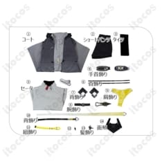 長時間快適で高再現。アークナイツ：エンドフィールド 管理人（女性）コスプレ衣装、イベント撮影に最適 - 5枚目の画像（サムネイル）