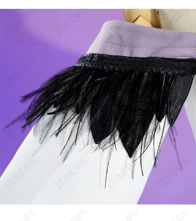 暁美ほむら 衣装の袖口・アームカバー装飾ディテール