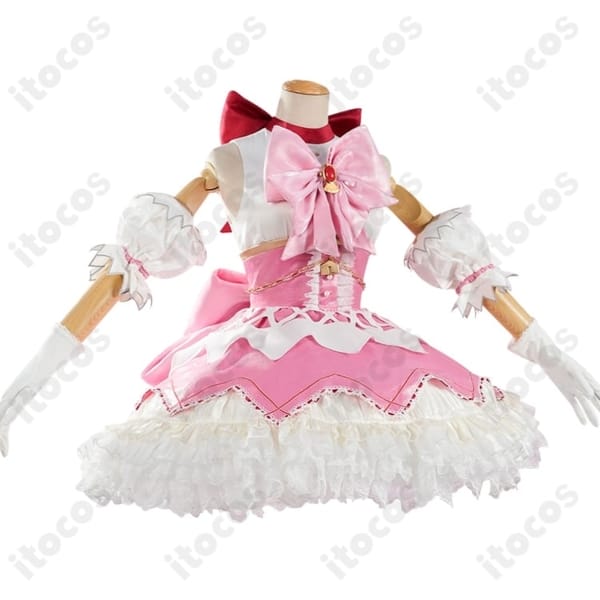 鹿目まどか 劇場版コスプレ衣装。高再現で着心地快適、撮影会・イベントに最適