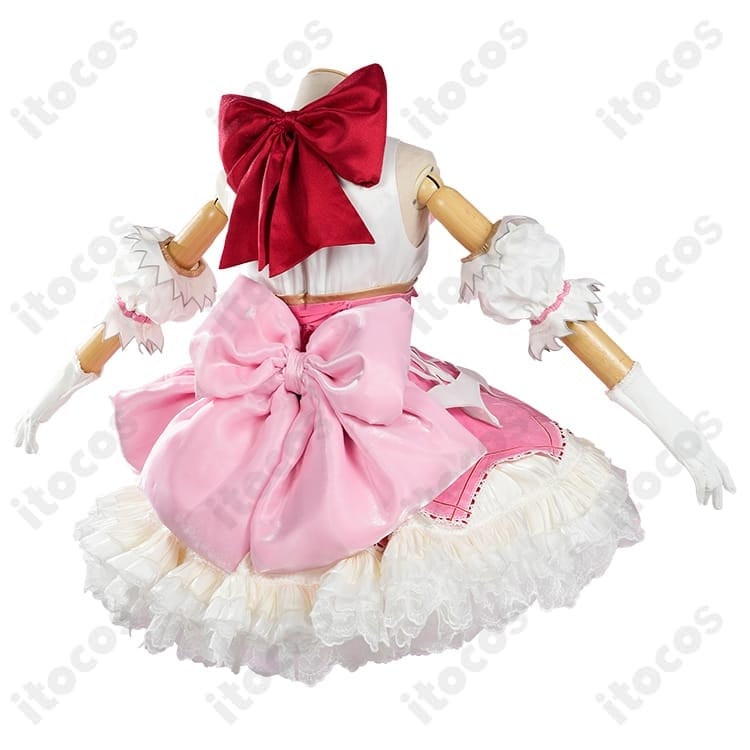 鹿目まどか 劇場版コスプレ衣装。高再現で着心地快適、撮影会・イベントに最適 - 2枚目の画像