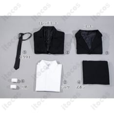 文豪ストレイドッグス 太宰治 黒の時代衣装｜高再現で快適、撮影・イベントに最適 - 4枚目の画像（サムネイル）