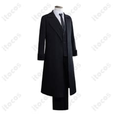 文豪ストレイドッグス 太宰治 黒の時代衣装｜高再現で快適、撮影・イベントに最適 - 2枚目の画像（サムネイル）