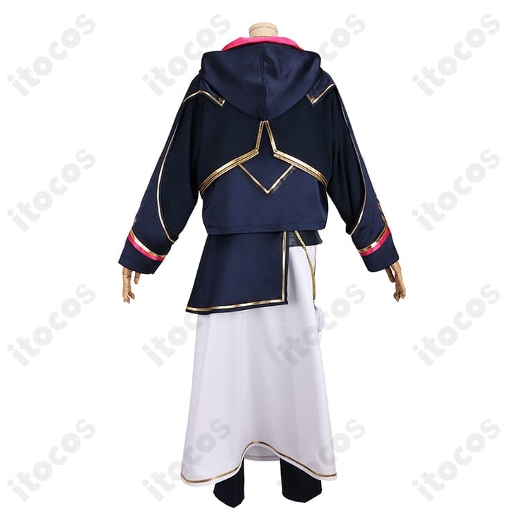 にじさんじ 渡会雲雀 SYMPHONIA 共通衣装コスプレ 高再現・着脱ラクで撮影映え - 3枚目の画像