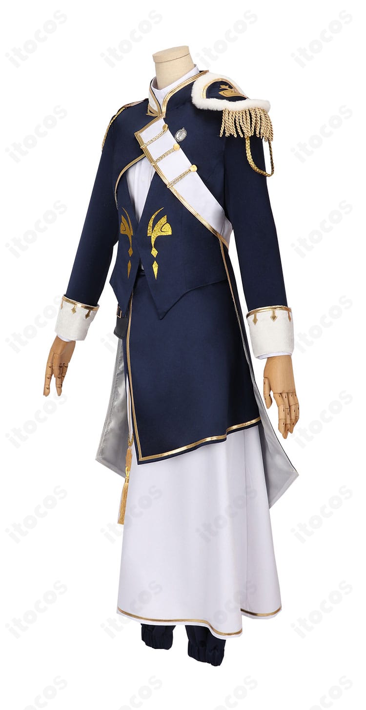 風楽奏斗 OVERTURE 共通衣装コスプレの側面シルエット詳細