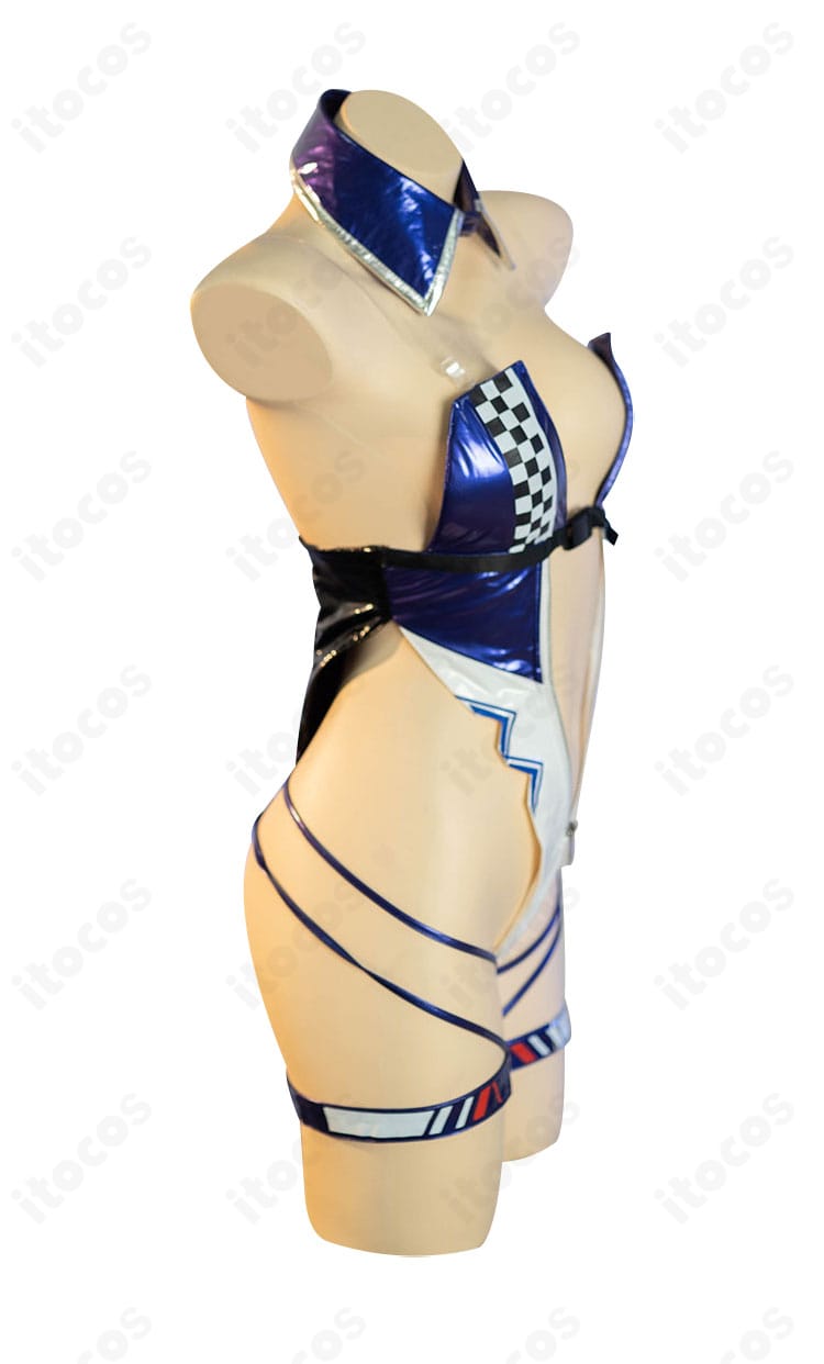 エセックス スタートライン・スプラッシュ 衣装の右側面ディテール（袖・腕飾りの位置）