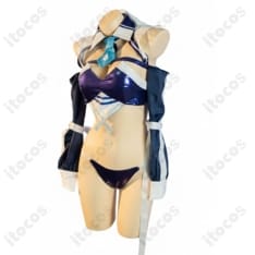 アズールレーン ニュージャージー ブラック・プレリュード衣装｜快適な着用感で高再現、イベント・撮影に最適 - 2枚目の画像（サムネイル）