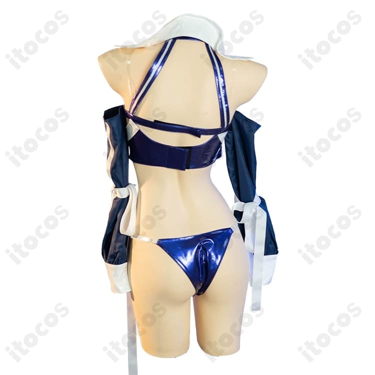 アズールレーン ニュージャージー ブラック・プレリュード衣装｜快適な着用感で高再現、イベント・撮影に最適 - 3枚目の画像