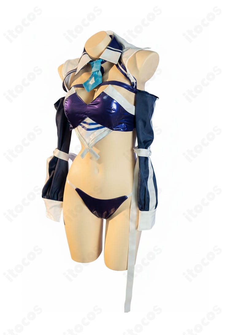 ニュージャージー ブラック・プレリュード衣装の側面シルエット