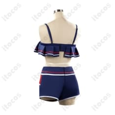 ウマ娘 シュヴァルグラン 夏凪ネイビードロップ 勝負服コス 再現度と軽量設計でイベント・撮影に最適 - 4枚目の画像（サムネイル）