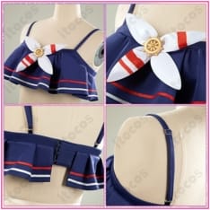 ウマ娘 シュヴァルグラン 夏凪ネイビードロップ 勝負服コス 再現度と軽量設計でイベント・撮影に最適 - 6枚目の画像（サムネイル）