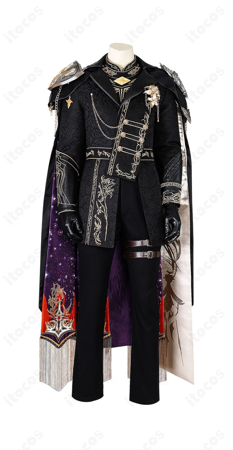 恋と深空 セイヤ 暗夜に沈む星 コスプレ衣装の正面全身カット。バランスの良いシルエットと高再現ディテールがわかる構図。