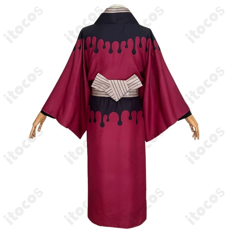 鬼滅の刃 童磨（上弦の弐）教祖着物コスプレ｜高再現×快適設計でイベント＆撮影に最適 - 2枚目の画像