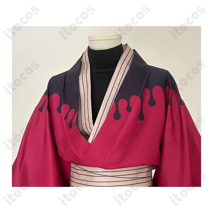 鬼滅の刃 童磨（上弦の弐）教祖着物コスプレ｜高再現×快適設計でイベント＆撮影に最適 - 3枚目の画像