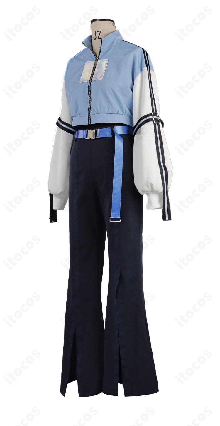 側面シルエット。可動域を確保したMyGO!!!!! 椎名立希『端程山』衣装のラインと丈感