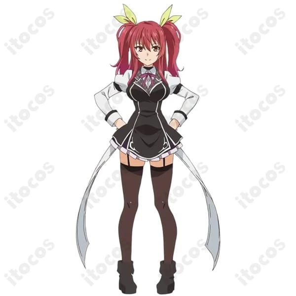 ステラ・ヴァーミリオン 破軍学園女子制服 高再現仕様。動きやすく撮影に映えるオーダーメイド