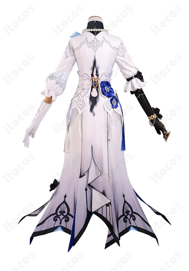 ダリア（コンスタンス）コスプレ衣装 背面全景。シルエットと背中のディテール