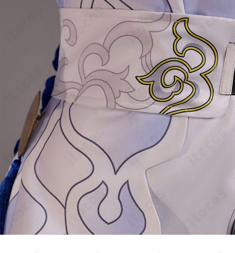 ダリア（コンスタンス）腰部アクセント装飾のアップ。キャラクター性の要点