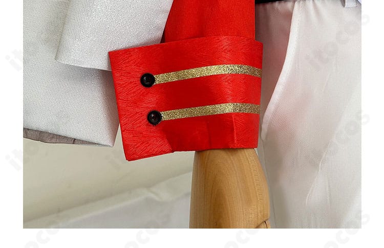 原神 タルタリヤ フェス衣装の袖口装飾ディテール。動きやすさと装飾の両立を示すカフ部分の写真。