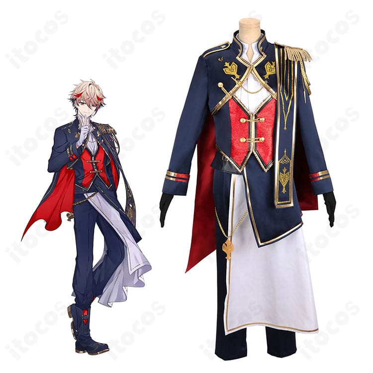 にじさんじ セラフ・ダズルガーデン 5周年記念 共通衣装のコスプレ一式を着用した全身コーデ例。人物イメージ重視でイベント・撮影向けの完成度を表現。