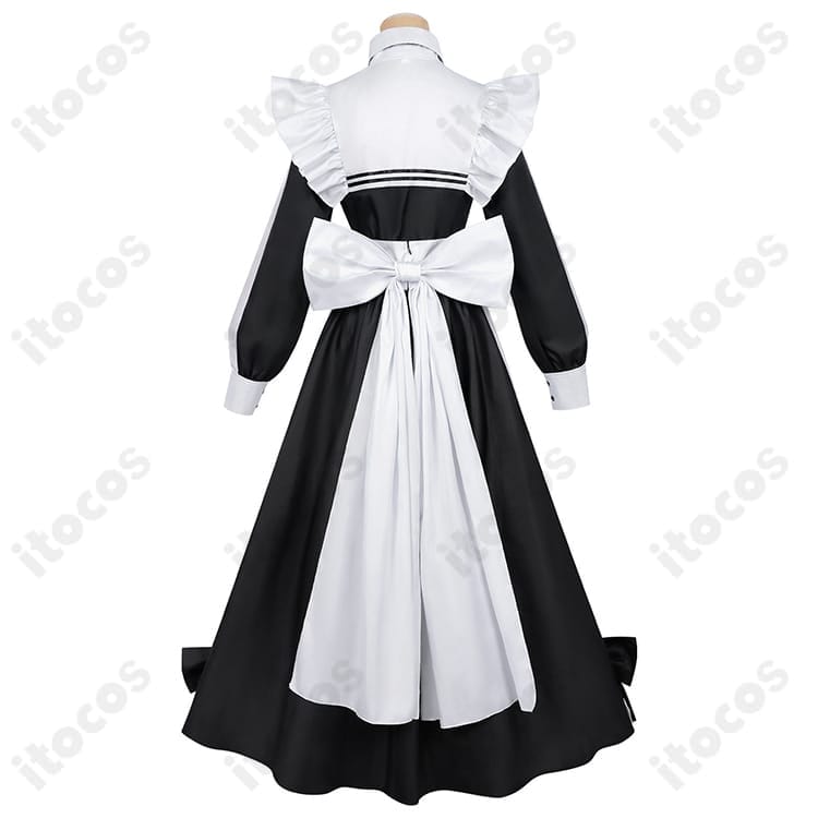 死亡遊戯で飯を食う。幽鬼 メイド服を高再現。軽量で動きやすく、撮影やイベントに最適 - 3枚目の画像