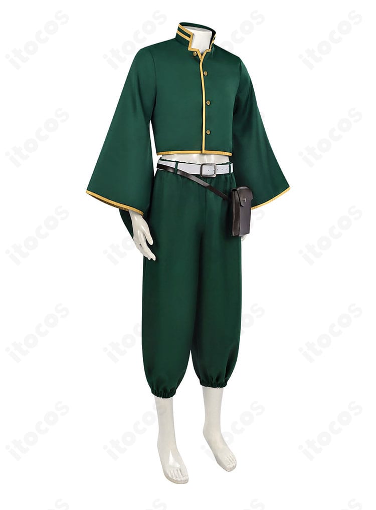 デッドアカウント 縁城蒼吏 衣装の側面シルエット。可動域を確保し、自然なラインでポージングしやすい設計。