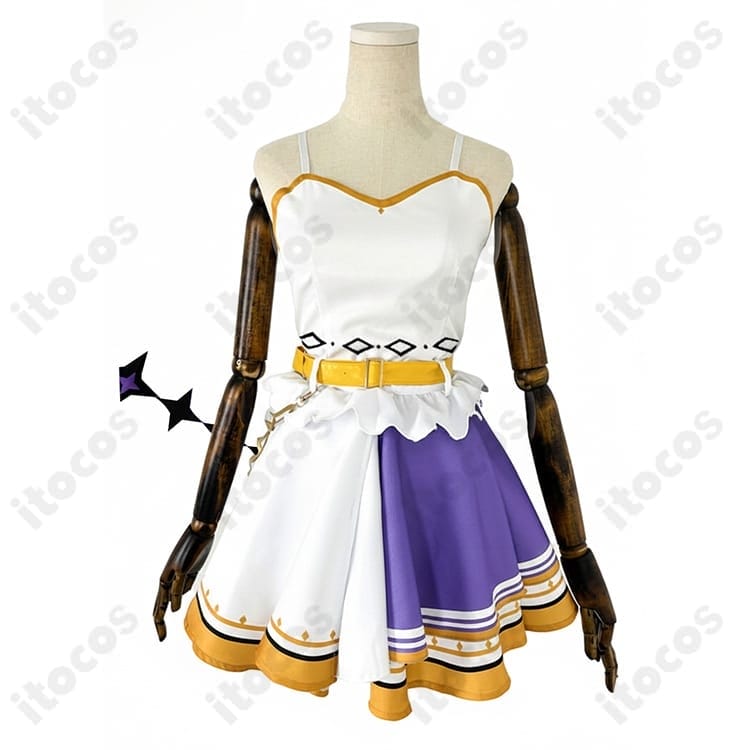 ホロライブ ラプラス・ダークネス アイドル衣装 高再現で軽やか、撮影会やイベントに最適 - 3枚目の画像