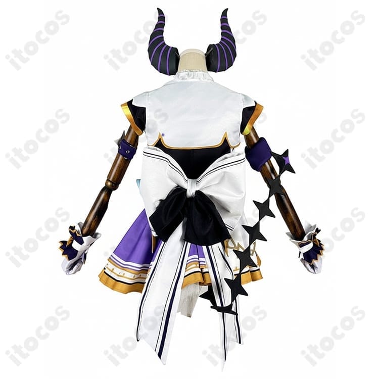 ホロライブ ラプラス・ダークネス アイドル衣装 高再現で軽やか、撮影会やイベントに最適 - 2枚目の画像