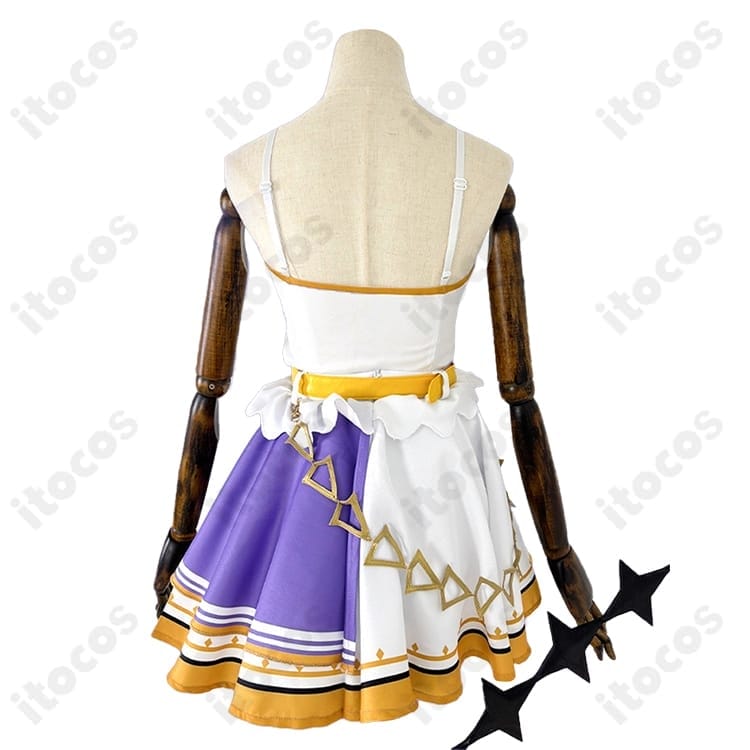 ホロライブ ラプラス・ダークネス アイドル衣装 高再現で軽やか、撮影会やイベントに最適 - 4枚目の画像