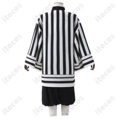 鬼滅の刃 伊黒小芭内 蛇柱 隊服コスプレ 薄手で快適、イベントも撮影も高再現で映える - 3枚目の画像（サムネイル）