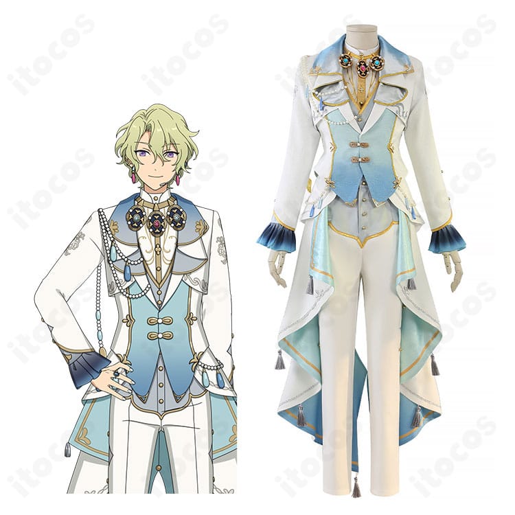 あんさんぶるスターズ！！ Eden ヴェリテ衣装の着用イメージ。乱凪砂・巴日和・七種茨・漣ジュン対応サイズのフルセットを再現