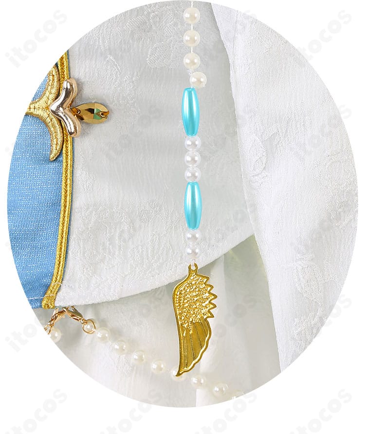 あんスタ Eden ヴェリテ衣装の胸飾りクローズアップ。写真映えするアクセサリーの固定仕様