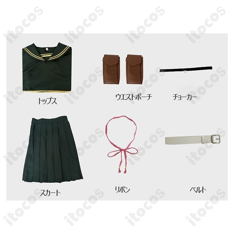 漆栖川希詠 学園制服コスプレ衣装｜薄手で通気性◎、長時間でも上品に決まる - 4枚目の画像