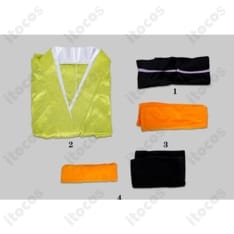 鬼滅の刃 嘴平琴葉 コスプレ衣装｜山里の着物姿を上品に再現。軽やかで長時間も快適 - 4枚目の画像（サムネイル）