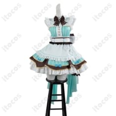 ミント・ファントーム ゴーストメイド衣装｜高再現で写真映え、軽やかで長時間も快適なメイドコス - 1枚目の画像（サムネイル）