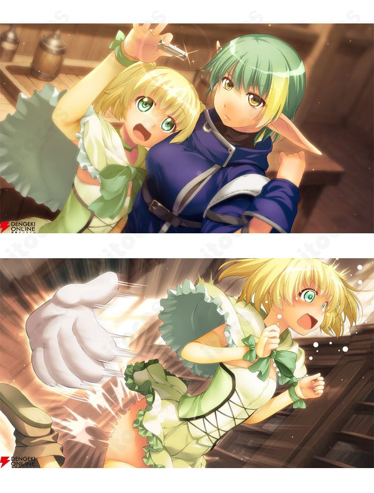 悠久幻想曲 マリア・ショート コスプレ衣装（リバイバル版）のシーン再現カット。上品な佇まいで物語世界観を表現し、イベント・撮影に適した仕上がり