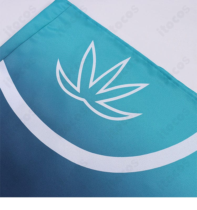 酒寄彩葉コスプレのアウター柄ディテール。高品質プリントのエッジと色の乗りを拡大。