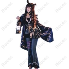 東雲絵名 ハーミット・サーチャー衣装 薄手で快適、撮影映えのダークトーン｜シーキング・クローク - 1枚目の画像（サムネイル）