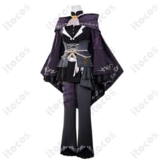 東雲絵名 ハーミット・サーチャー衣装 薄手で快適、撮影映えのダークトーン｜シーキング・クローク - 2枚目の画像（サムネイル）