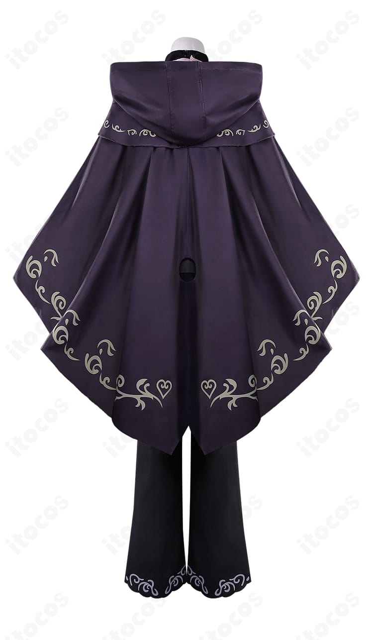 東雲絵名 シーキング・クローク コスプレ衣装の背面全体カット