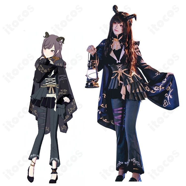 プロセカ 東雲絵名 ハーミット・サーチャー シーキング・クロークのモデル着用全身イメージ