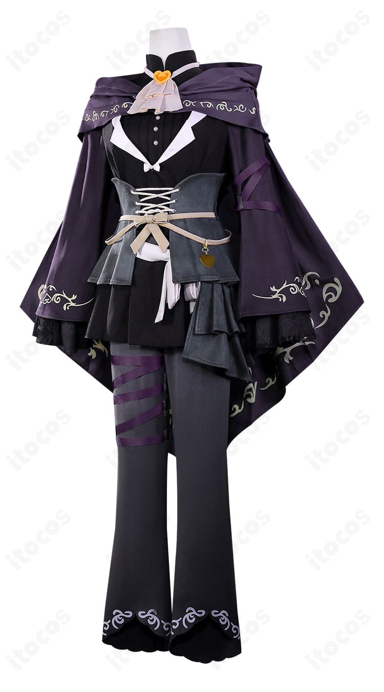 東雲絵名 シーキング・クローク コスプレ衣装の正面全体カット