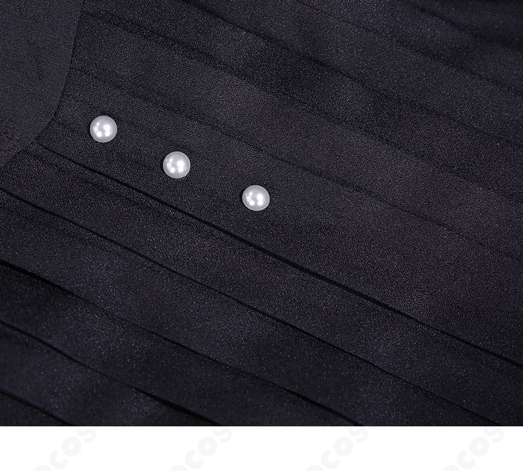 東雲絵名衣装 トップスのボタン装飾と質感ディテール